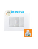 Lampada Di Emergenza SA/SE Con Funzione Segnapasso Per Attacco Keystone Mini TECNOSWITCH - KS002EM