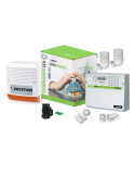 Kit Antifurto 4 Zone Antintrusione Con Centrale Protec4 E Combinatore GSM + Accessori HILTRON - KPROTEC4GSM