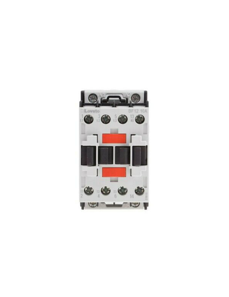 Contattore Tripolare 3Poli + 1NO Serie BF 12A (AC3) Bobina 230VAC LOVATO - BF1210A230