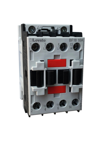 Contattore Tripolare 3Poli + 1NO Serie BF 18A (AC3) Bobina 230VAC LOVATO - BF1810A230