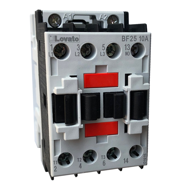 Contattore Tripolare 3Poli + 1NO Serie BF 25A (AC3) Bobina 24VAC LOVATO - BF2510A024