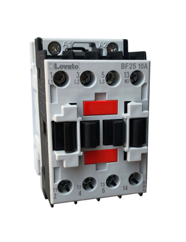 Contattore Tripolare 3Poli + 1NO Serie BF 25A (AC3) Bobina 400VAC LOVATO - BF2510A400