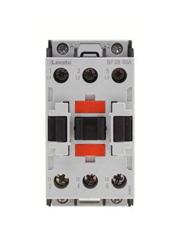 Contattore Tripolare 3Poli Serie BF 38A (AC3) Bobina 400VAC LOVATO - BF3800A400