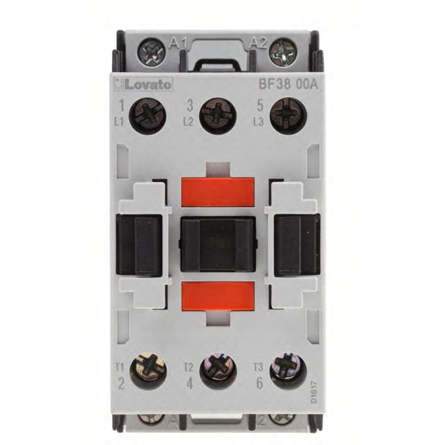 Contattore Tripolare 3Poli Serie BF 38A (AC3) Bobina 230VAC LOVATO - BF3800A230