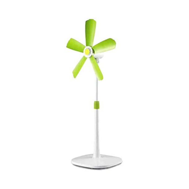 Ventilatore A Piantana Bianco Verde Margarita Motore Magnetico Senza Griglia CFG - EV070