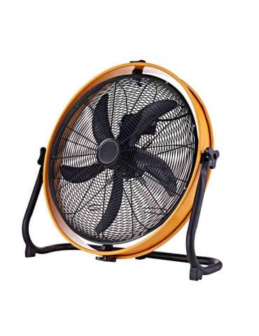 Ventilatore Da Terra E Da Parete Metallico YELLOWCIRCLE60 120w 60cm 3 Velocità CFG - EV097