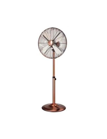 Ventilatore A Piantana Da Terra RAME 45 TERRA 3 Velocità Metallico Rame  CFG - EV093