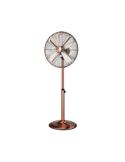 Ventilatore A Piantana Da Terra RAME 45 TERRA 3 Velocità Metallico Rame  CFG - EV093