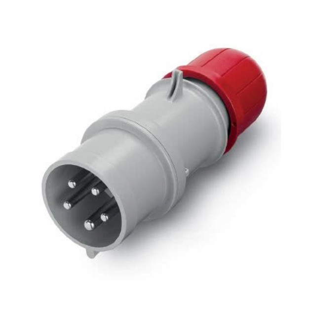 Spina Mobile Industriale Optima 5Poli 3P+N+T 16A IP44 Rossa SCAME - 213.1637