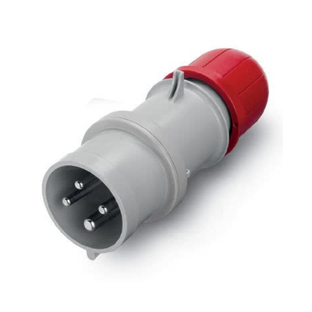 Spina Mobile Industriale Optima 4Poli 3P+T 16A IP44 Rossa SCAME - 213.1636