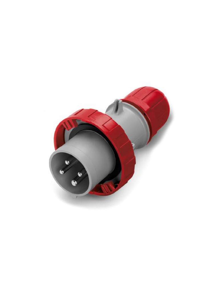 Spina Mobile Industriale Optima 4Poli 3P+T 16A IP66 IP67 Rossa SCAME - 218.1636