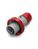Spina Mobile Industriale Optima 4Poli 3P+T 16A IP66 IP67 Rossa SCAME - 218.1636
