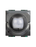Rilevatore Doppia Tecnologia Living Light 2Moduli Sensore Allarme Da Incasso Antracite My Home BTICINO - L4275
