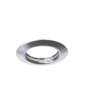 Faretto Ad Incasso Soffitto Tondo IP20 GU10 Fisso In Alluminio Nichel Satinato Con Portalampada STONE - 8005/NS
