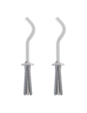 Mensole Per Radiatori In Ghisa E Acciaio Bianco TF 7/75 B 2Pz FISCHER - 501087