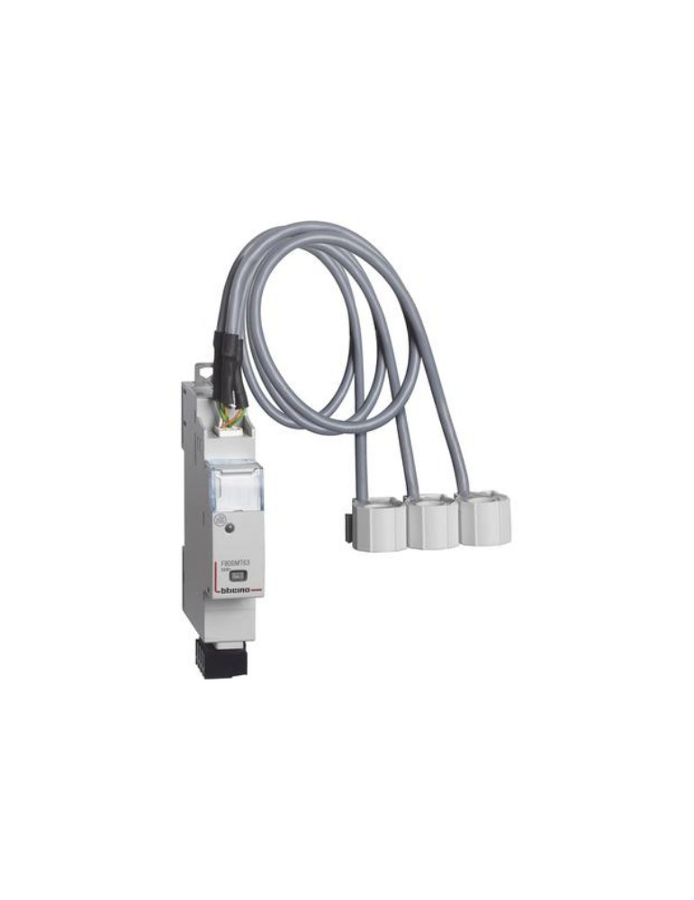 Modulo Di Misura EMS BTDIN Tre Fase + Toroidi Chiusi 63A  BTICINO - F80BMT63