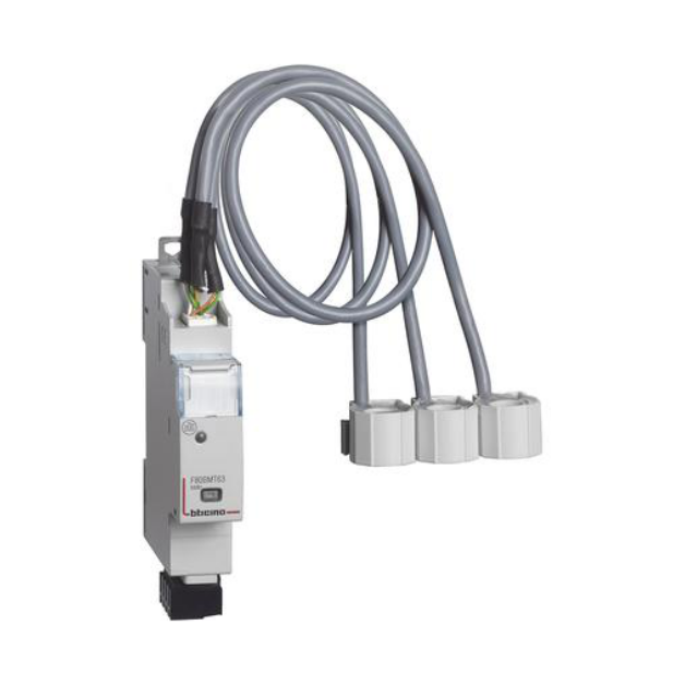 Modulo Di Misura EMS BTDIN Tre Fase + Toroidi Chiusi 63A  BTICINO - F80BMT63