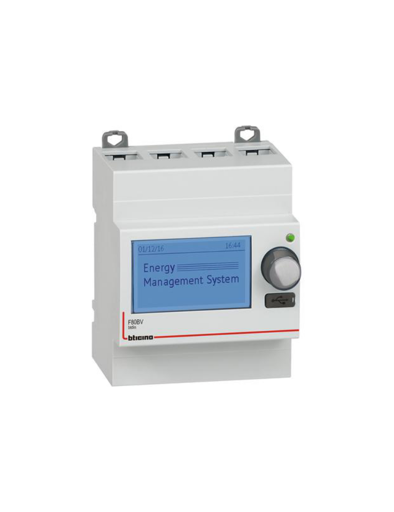 Modulo Display Centrale Di Visualizzazione e Programmazione EMS BTDIN 4 Moduli BTICINO - F820BV