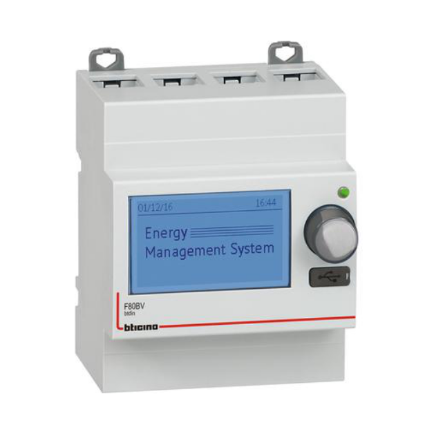 Modulo Display Centrale Di Visualizzazione e Programmazione EMS BTDIN 4 Moduli BTICINO - F820BV