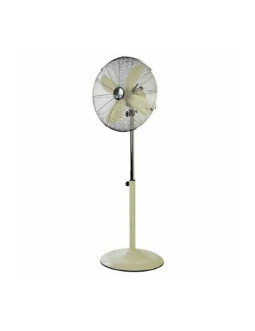 Ventilatore A Piantana Da Terra CREMA 45 3 Velocità Metallico CFG - EV056