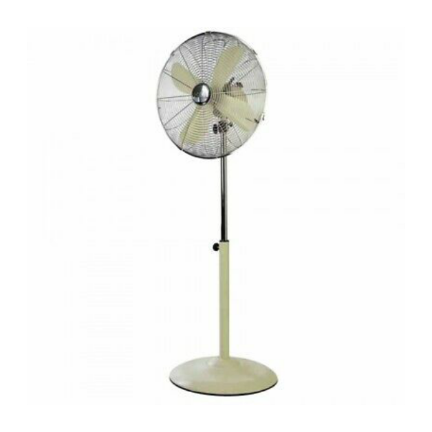 Ventilatore A Piantana Da Terra CREMA 45 3 Velocità Metallico CFG - EV056