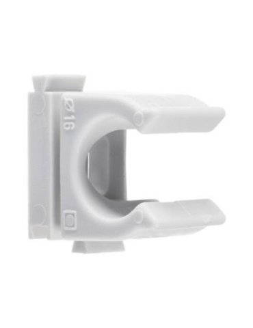 Eclip D.16 Cavallotto Aperto Per Fissaggio Tubi Isolanti Protettivi Rigidi RK Confezione Da 100Pz ELEMATIC - 13502116