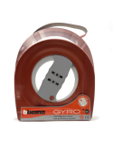 Prolunga Avvolgicavo GYRO 8m Con Protettore Termico E 2 Prese Bipasso 16A BTICINO - S2726