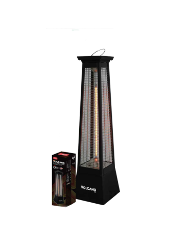 Stufa Elettrica A Torre Volcano Con Resistenza In Fibra Di Carbonio Per Interni Ed Esterni CFG - ER036
