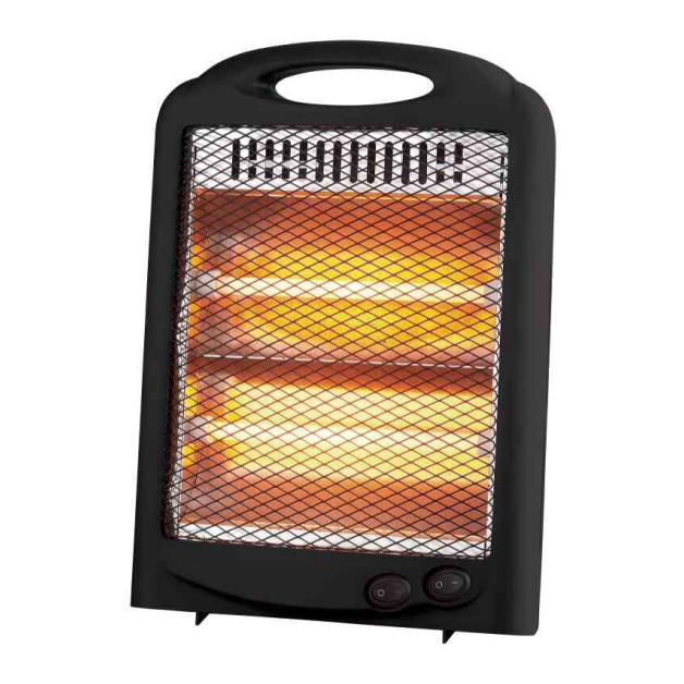 Stufa Al Quarzo 600W Quarz Pad Nero CFG - ER027