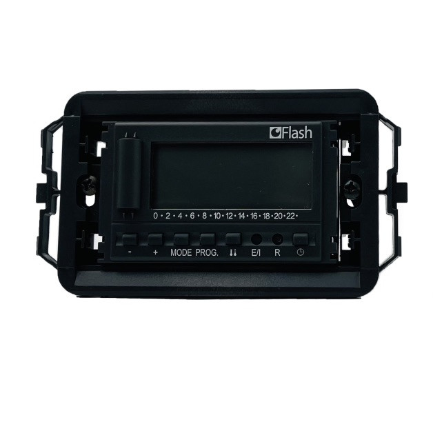 Cronotermostato Elettronico Ad Incasso Flash HAGER - 43012