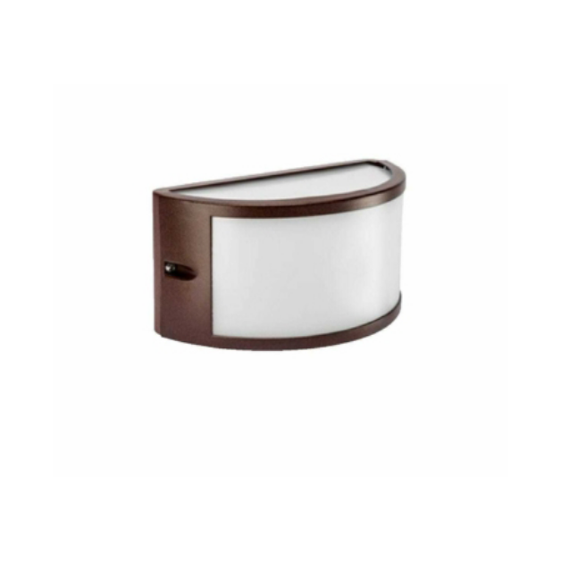 Applique Lampada Da Muro In Alluminio Corten Segovia 1 E27 IP54 Shot BOT LIGHTING - SEGOVIA1E27C