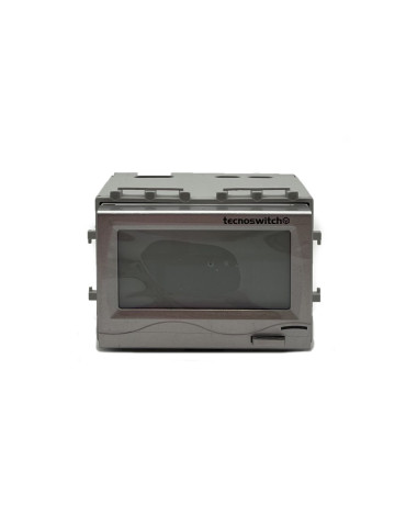 Termostato Touch Da Incasso Tintoretto Grigio Cromato TECNOSWITCH - TE315CR