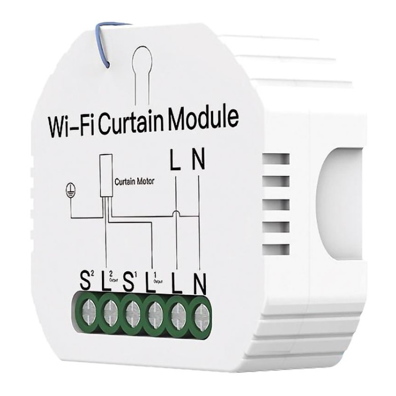 Relè Controllo Tapparelle Smart Wi-fi 220Vac Tuya ELCART - 36/05305-00