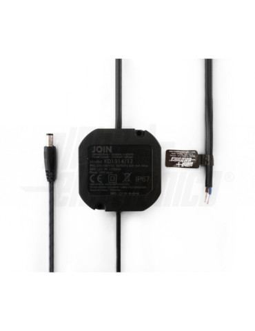 Alimentatore Switching IP67 18W - 12Vdc 1,5A - 1 Connettore 5,5x2,1mm ALPHA ELETTRONICA - KD1914/12