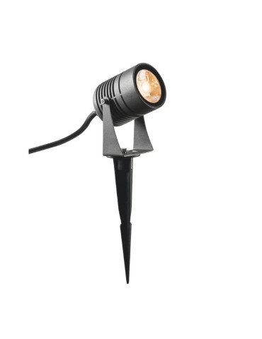 Lampada A Picchetto LED SPIKE Da 6w Per Esterni, Antracite, IP55, 3000K, 40° SLV - 1002201