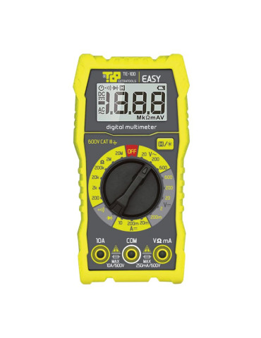 Multimetro Digitale Tascabile EASY By HT Con Display Retroilluminato ETELEC -  TE-100