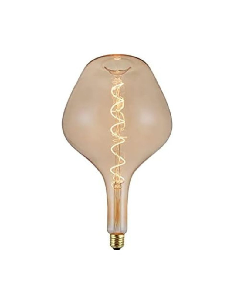 Lampada Decorativa Con Vetro Oro Linea Vintage Curva Led 5W Colore Gold DAYLIGHTITALIA - 700187.00L