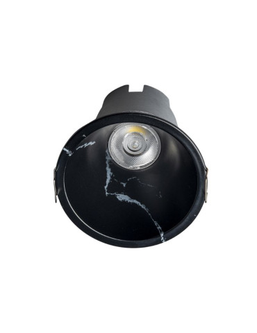 Faretto Circolare Downlight Deco Ad Incasso  Effetto Nero ALVERLAMP - LOP1240CC100GB