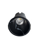 Faretto Circolare Downlight Deco Ad Incasso  Effetto Nero ALVERLAMP - LOP1240CC100GB