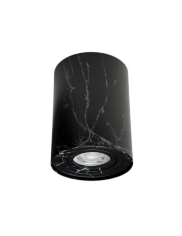 Applique Da Esterno Marmo Nero Aros Gu10 IP20 MiaLuz ALVERLAMP - LGB96SGW