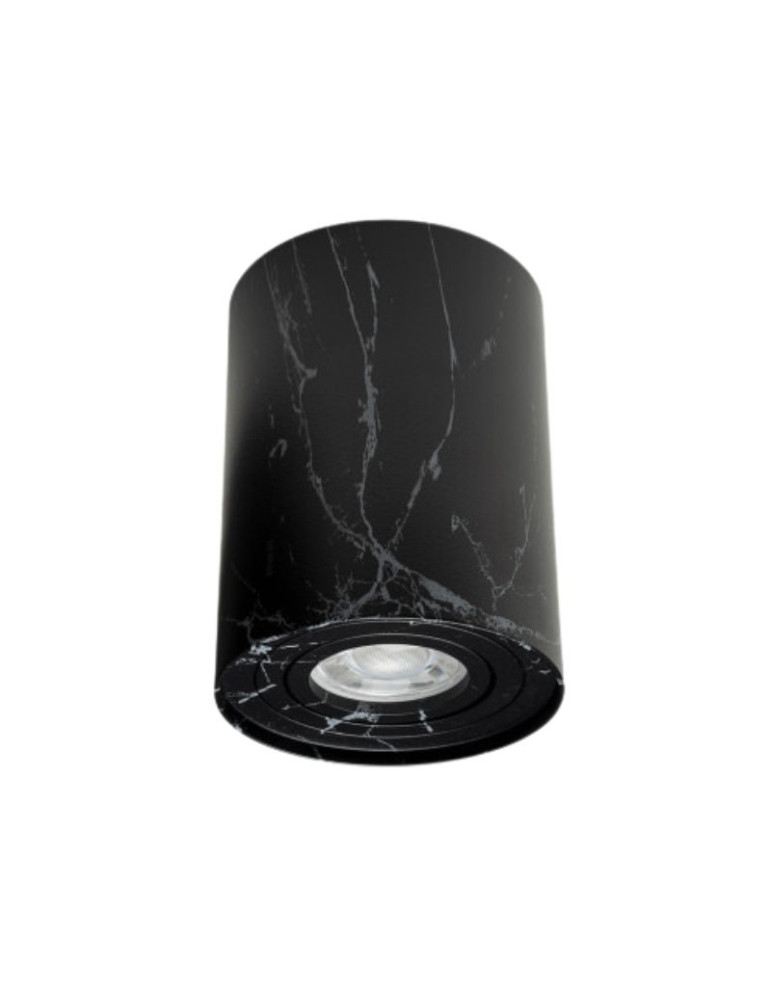 Applique Da Esterno Marmo Nero Aros Gu10 IP20 MiaLuz ALVERLAMP - LGB96SGW