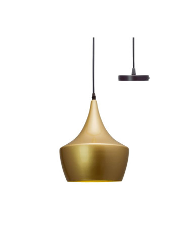 Lampadario Circolare Oro Decorativo E27 ALVERLAMP - LCO7008
