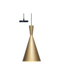 Lampadario Circolare A Forma Di Cono Oro ALVERLAMP - LCO7009
