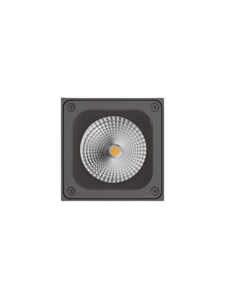 Faretto Quadrato 6W ASH Grigio ARON LIGHT - ILAR-00808