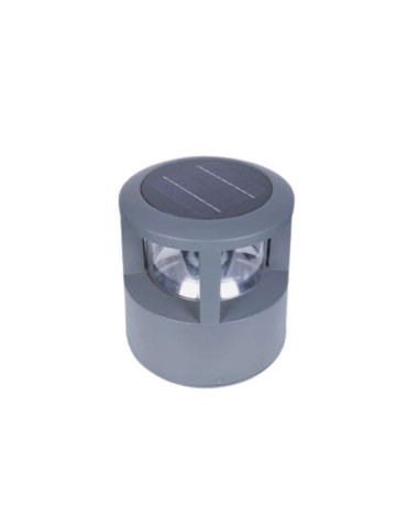 Lampada Solare Da Giardino LOTUS SOLAR Con Sensore Crepuscolare ARON LIGHT - ILAR-00433