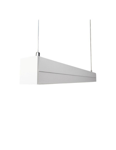 Lampadario Led Sospeso Bianco Rettangolare ALVERLAMP - LLN51540W