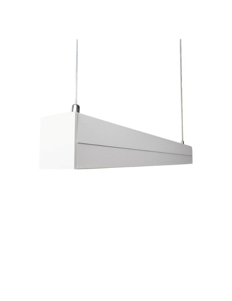 Lampadario Led Sospeso Bianco Rettangolare ALVERLAMP - LLN51540W