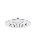 SMERALDO Soffione In Abs A Parete Cromato Arrotondato SPHERA - SD4203003CR