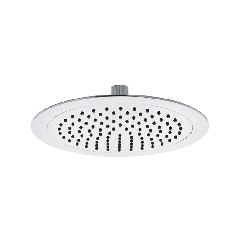 SMERALDO Soffione In Abs A Parete Cromato Arrotondato SPHERA - SD4203003CR