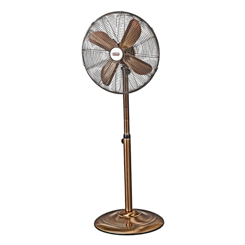 Ventilatore A Piantana 45cm 60W Bronzo VINCO - 70726